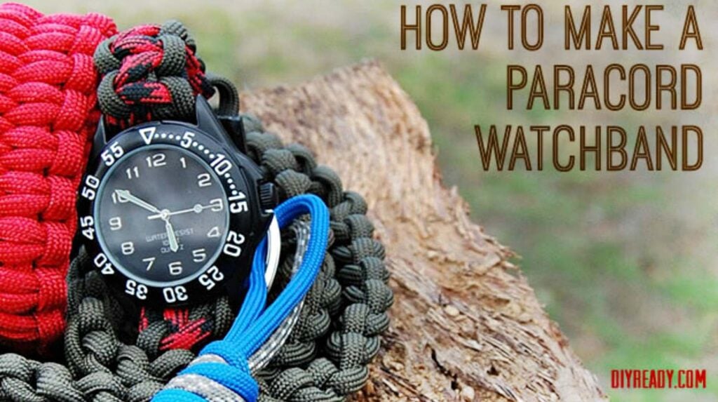 Paracord watchband | How To Make A Paracord Watchband | Featured