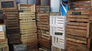 wood pallets