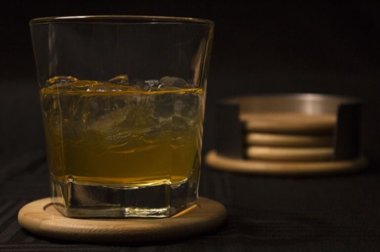 Whiskey Coaster | DIY Wooden Coasters You Can Make In Less Than An Hour Featured