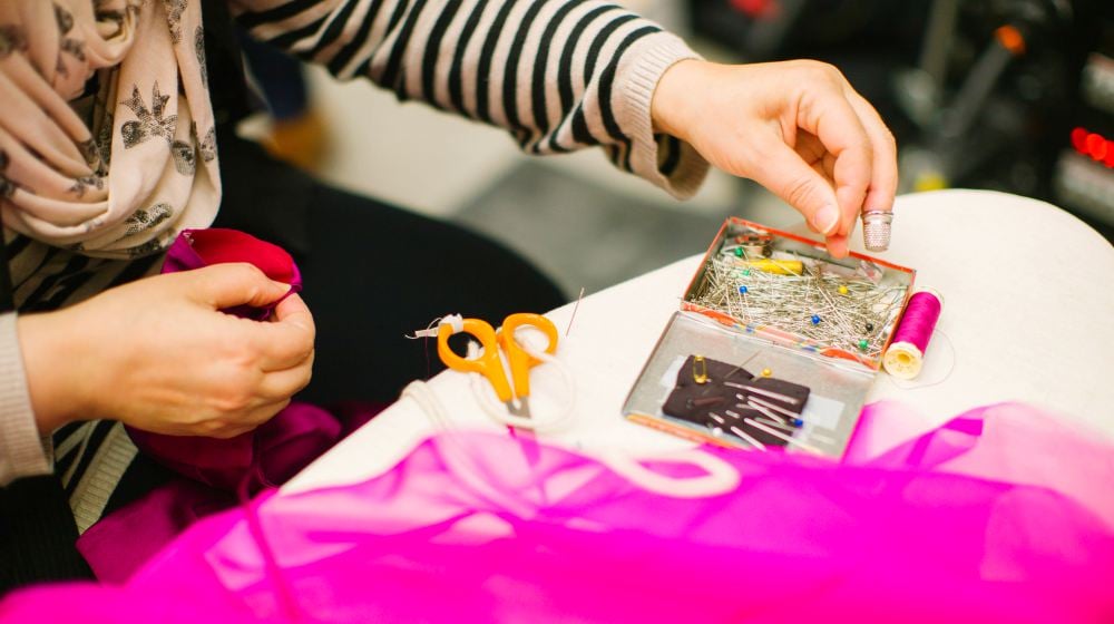 seamstress at work | Simple Sewing Projects That Any Beginner Can Make | simple sewing projects | unique sewing projects | Featured