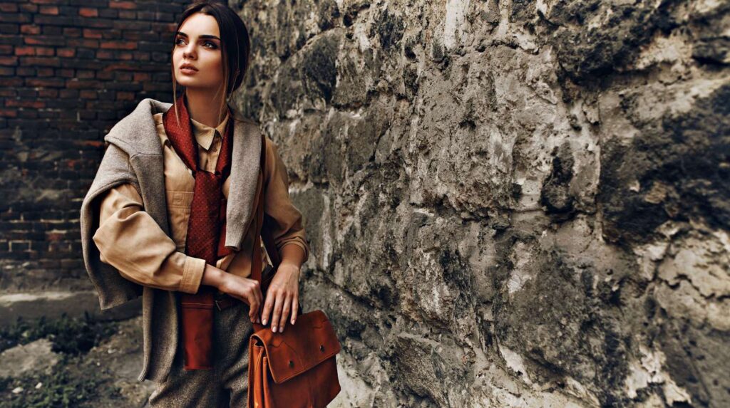 Fashionable woman In fashion clothing | Fall Fashion Trends You Can DIY On The Cheap | Featured