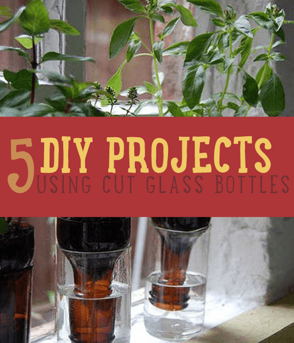 How To Cut Bottles With String & DIY Projects Using Cut Glass Bottles | https://diyprojects.com/projects-using-cut-glass-bottles-cut-glass-string/
