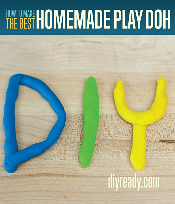 How To Make Homemade Play Doh | Playdough Recipe