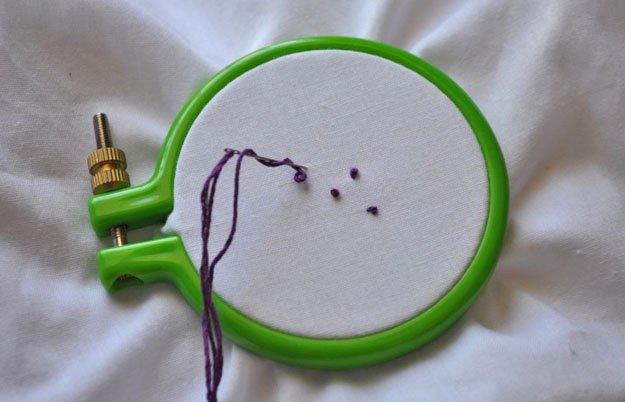 The French Knot | Embroidery Stitches