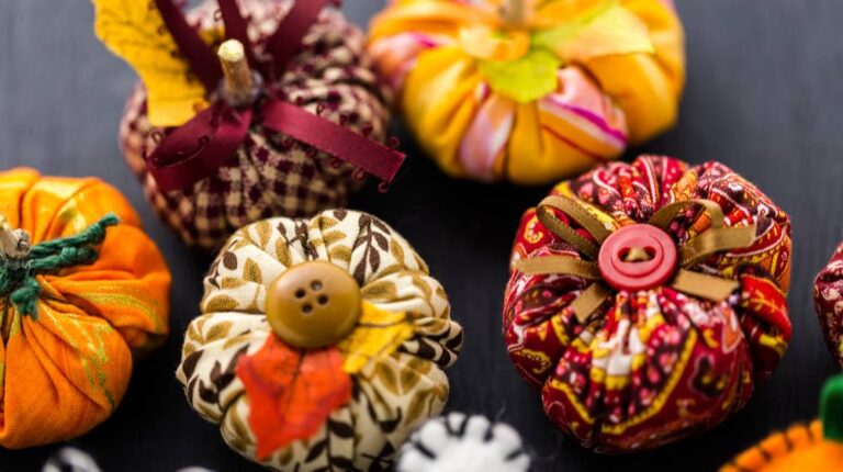 handmade-halloween-decorations-fabric | Easy Pumpkin Crafts To Welcome Fall With | Featured