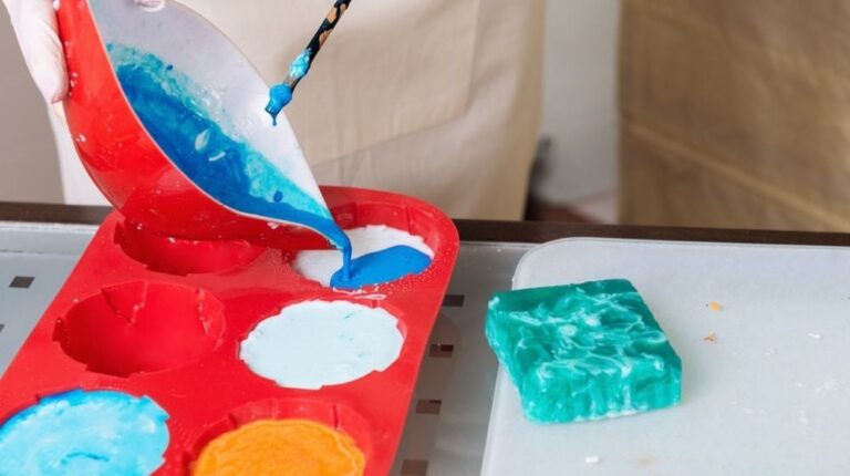 homemade soap preparation close form filling | Easy Soap Making For Kids | A Step By Step Guide | Featured