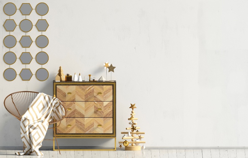 Interior Dresser Scandinavian Style | DIY Dresser