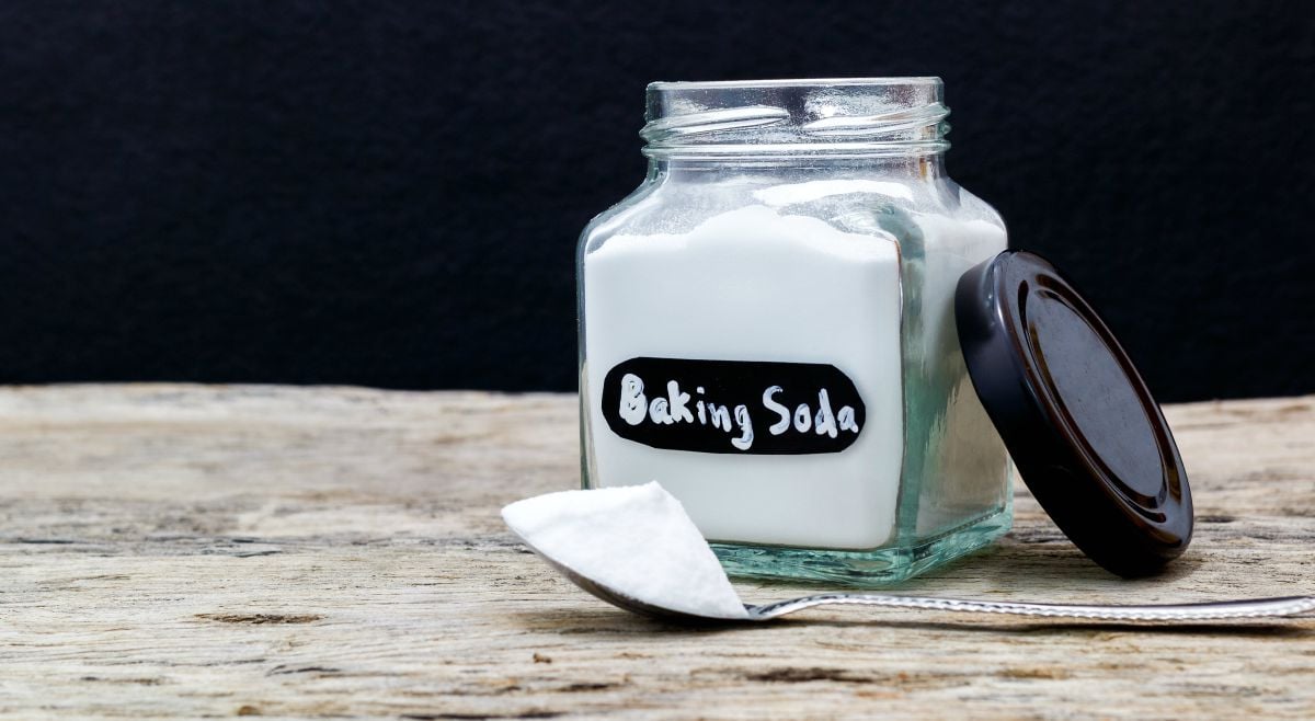 Baking soda jar | 10-Minute Cleaning Hacks To Keep Your Home Sparkling 