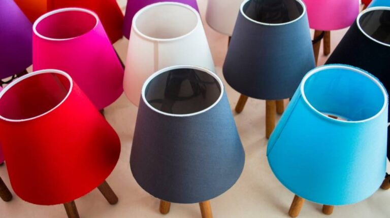 multi-colored-lit-lampshades-store | Creative DIY Lampshade Ideas For Your Room | Featured