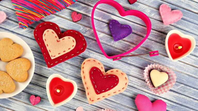 Feature | A handmade valentine's day heart on a wooden background | Last-Minute DIY Valentine's Day Gifts