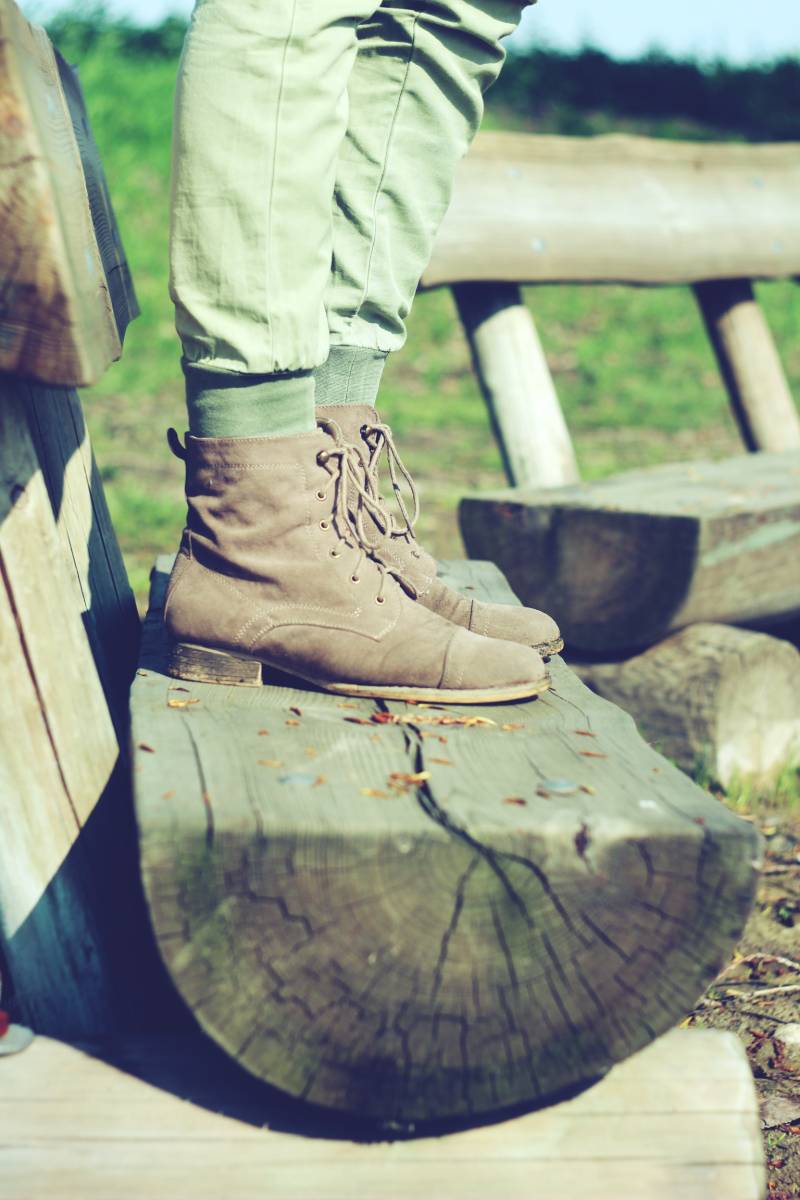 vintage-shoes diy | leather boot toppers