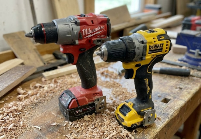 The Best Cordless Drill for Home DIY DeWalt vs. Milwaukee