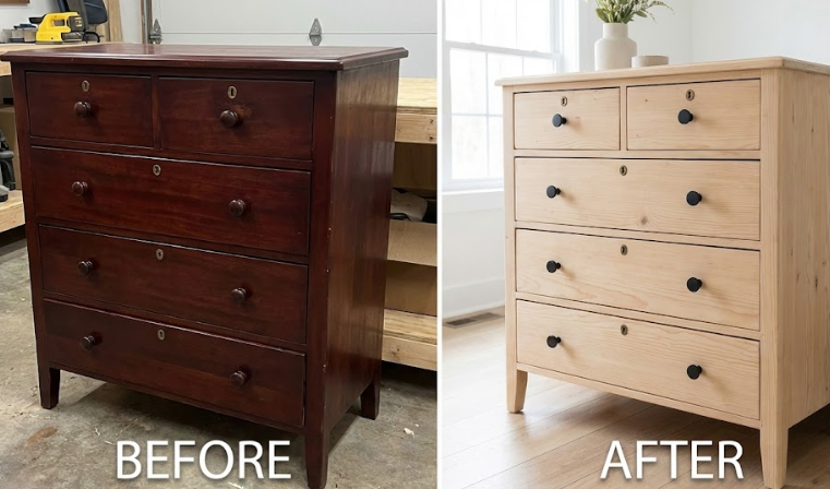 stain wood furniture
