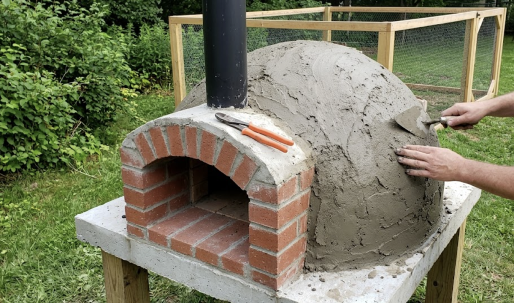 DIY Outdoor Pizza Oven