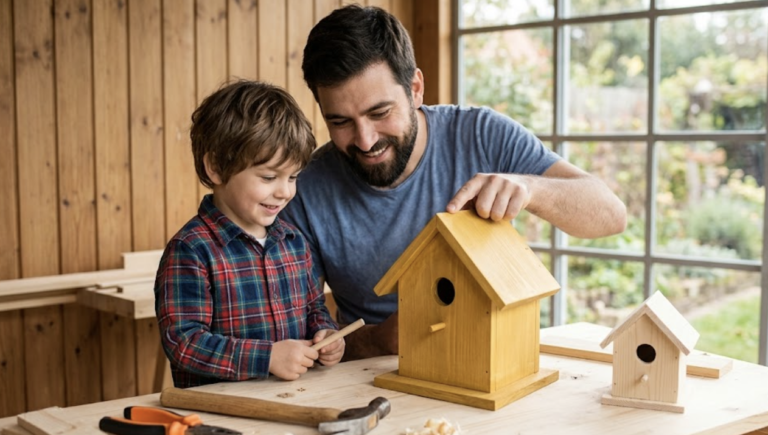 diy woodworking toy for kids and parents