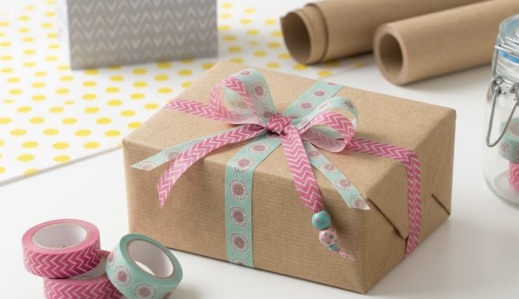 creative washi tape gift boxes ideas
