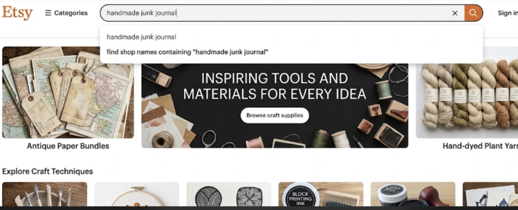 How to Write Junk Journal Etsy Titles That Buyers Can Find