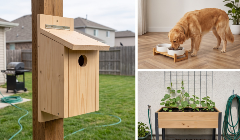 3 Easy Summer Woodworking Projects You Can Complete In a Day (Free Build Plans)